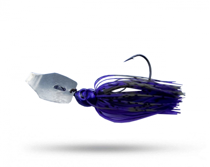 Man Cave Baits Skinny Chatterbaits 10 gr - Purple Haze i gruppen Fiskedrag / Chatterbaits, Jigs & Bladed Jigs hos Örebro Fiske & Outdoor AB (MCB Chatter 10 gr PurpleH)